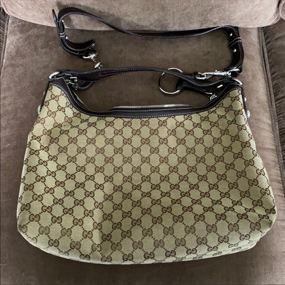 AUTHENTIC GUCCI HOBO BAG - Picture 1 of 11